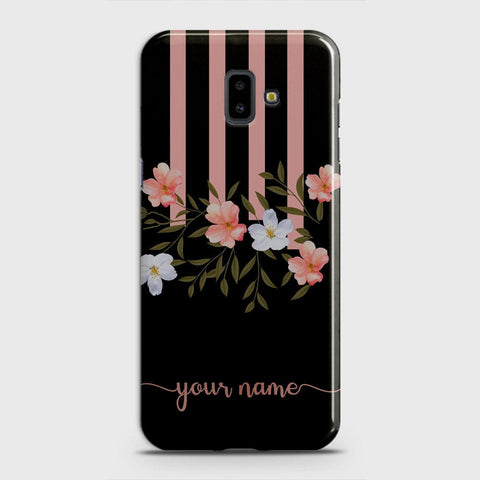 Samsung Galaxy J6 Plus 2018 Cover - Floral Series - Matte Finish - Snap On Hard Case with LifeTime Colors Guarantee