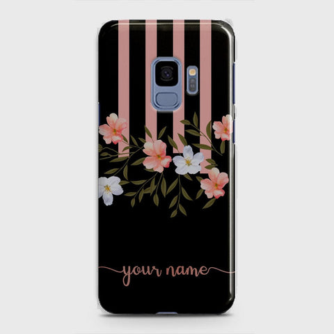 Samsung Galaxy S9 Cover - Floral Series - Matte Finish - Snap On Hard Case with LifeTime Colors Guarantee