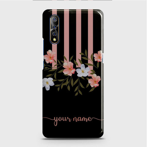 Vivo S1 Cover - Floral Series - Matte Finish - Snap On Hard Case with LifeTime Colors Guarantee