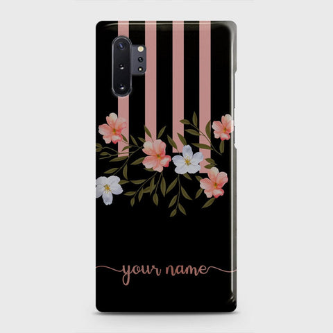 Samsung Galaxy Note 10 Plus Cover - Floral Series - Matte Finish - Snap On Hard Case with LifeTime Colors Guarantee