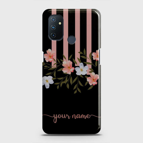 OnePlus Nord N100 Cover - Floral Series - Matte Finish - Snap On Hard Case with LifeTime Colors Guarantee