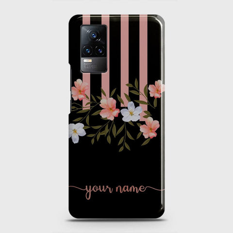 Vivo Y73  Cover - Floral Series - Matte Finish - Snap On Hard Case with LifeTime Colors Guarantee