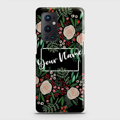 OnePlus 9 Pro  Cover - Floral Series - Matte Finish - Snap On Hard Case with LifeTime Colors Guarantee