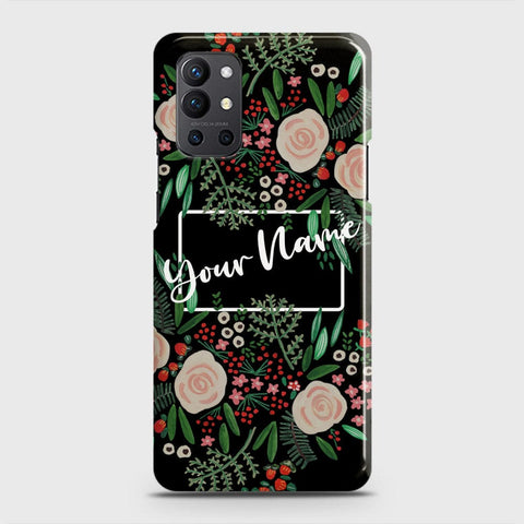 OnePlus 9R  Cover - Floral Series - Matte Finish - Snap On Hard Case with LifeTime Colors Guarantee