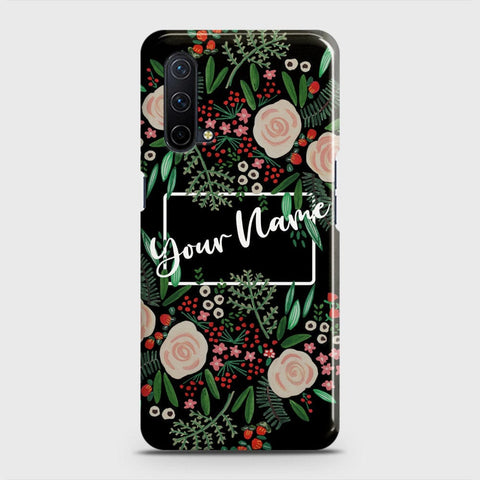 OnePlus Nord CE 5G  Cover - Floral Series - Matte Finish - Snap On Hard Case with LifeTime Colors Guarantee