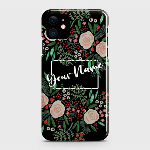 iPhone 12 Cover - Floral Series - Matte Finish - Snap On Hard Case with LifeTime Colors Guarantee