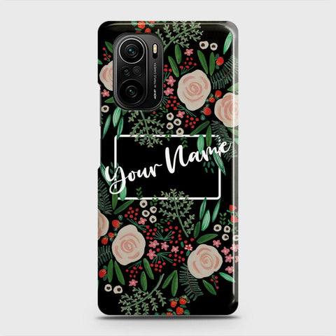 Xiaomi Mi 11i Cover - Floral Series - Matte Finish - Snap On Hard Case with LifeTime Colors Guarantee