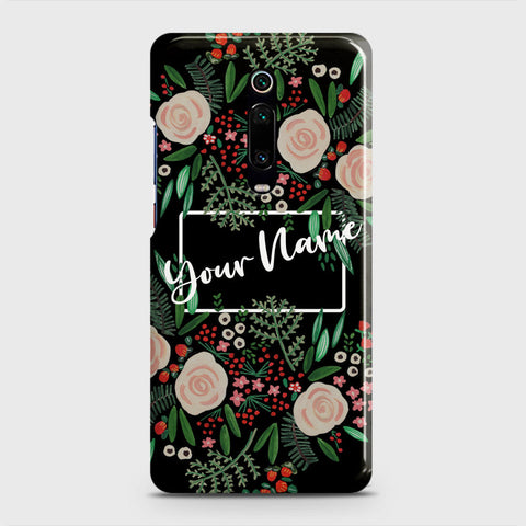 Xiaomi Redmi K20 Cover - Floral Series - Matte Finish - Snap On Hard Case with LifeTime Colors Guarantee