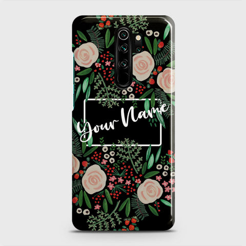 Xiaomi Redmi Note 8 Pro Cover - Floral Series - Matte Finish - Snap On Hard Case with LifeTime Colors Guarantee