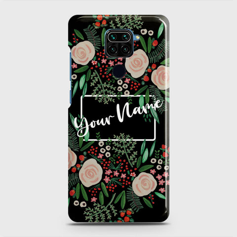 Xiaomi Redmi 10X 4G Cover - Floral Series - Matte Finish - Snap On Hard Case with LifeTime Colors Guarantee