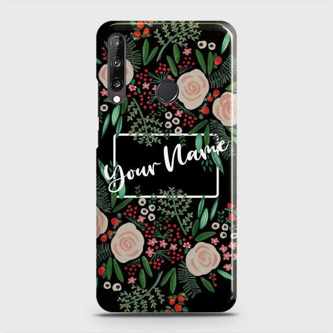 Huawei P40 Lite E  Cover - Floral Series - Matte Finish - Snap On Hard Case with LifeTime Colors Guarantee