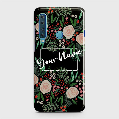 Samsung Galaxy A9s Cover - Floral Series - Matte Finish - Snap On Hard Case with LifeTime Colors Guarantee