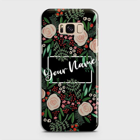 Samsung Galaxy S8 Plus Cover - Floral Series - Matte Finish - Snap On Hard Case with LifeTime Colors Guarantee