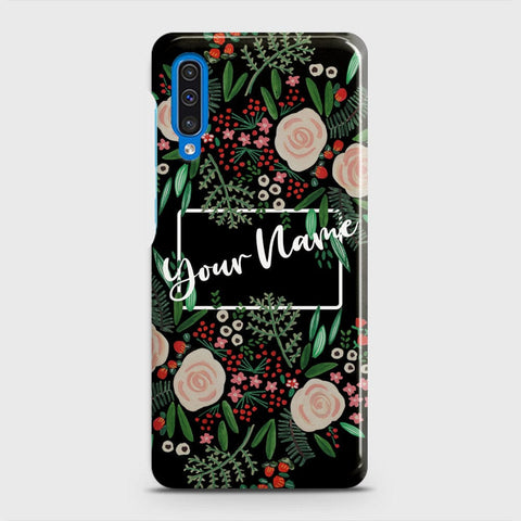 Samsung Galaxy A50s Cover - Floral Series - Matte Finish - Snap On Hard Case with LifeTime Colors Guarantee