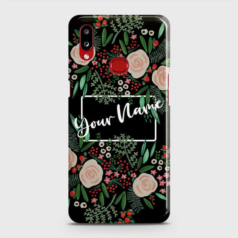 Samsung Galaxy A10s Cover - Floral Series - Matte Finish - Snap On Hard Case with LifeTime Colors Guarantee