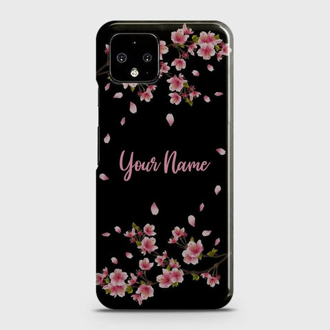 Google Pixel 4 Cover - Floral Series - Matte Finish - Snap On Hard Case with LifeTime Colors Guarantee