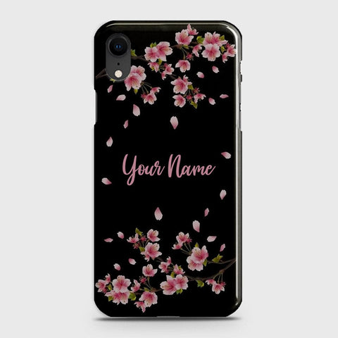 iPhone XR Cover - Floral Series - Matte Finish - Snap On Hard Case with LifeTime Colors Guarantee