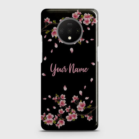 OnePlus 7T Cover - Floral Series - Matte Finish - Snap On Hard Case with LifeTime Colors Guarantee