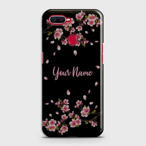 Oppo F9 Cover - Floral Series - Matte Finish - Snap On Hard Case with LifeTime Colors Guarantee