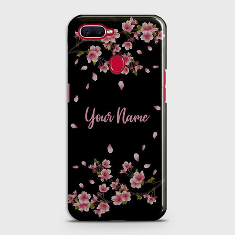Oppo F9 Pro Cover - Floral Series - Matte Finish - Snap On Hard Case with LifeTime Colors Guarantee