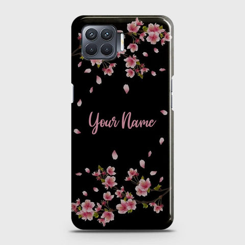 Oppo F17 Pro Cover - Floral Series - Matte Finish - Snap On Hard Case with LifeTime Colors Guarantee