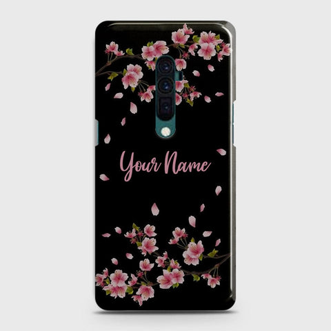 Oppo Reno 10x zoom Cover - Floral Series - Matte Finish - Snap On Hard Case with LifeTime Colors Guarantee