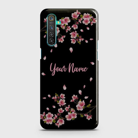 Realme 6i Cover - Floral Series - Matte Finish - Snap On Hard Case with LifeTime Colors Guarantee