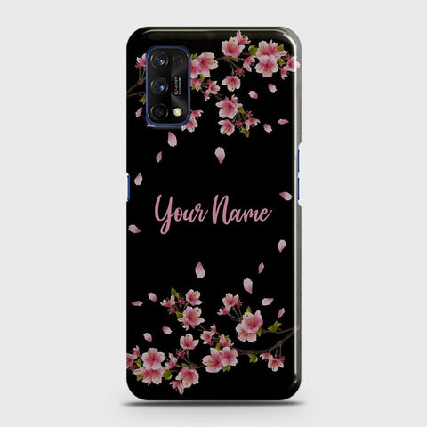 Realme 7 Pro Cover - Floral Series - Matte Finish - Snap On Hard Case with LifeTime Colors Guarantee