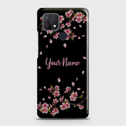 Realme C12 Cover - Floral Series - Matte Finish - Snap On Hard Case with LifeTime Colors Guarantee