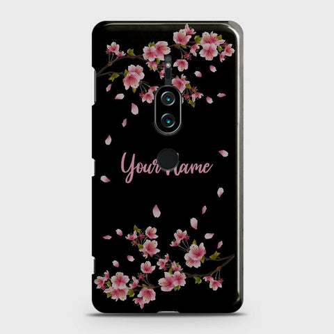 Sony Xperia XZ2 Premium Cover - Floral Series - Matte Finish - Snap On Hard Case with LifeTime Colors Guarantee