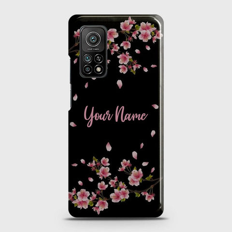 Xiaomi Mi 10T Pro Cover - Floral Series - Matte Finish - Snap On Hard Case with LifeTime Colors Guarantee