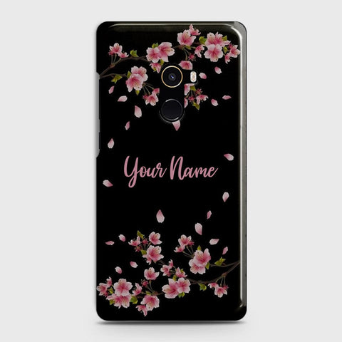 Xiaomi Mi Mix 2 Cover - Floral Series - Matte Finish - Snap On Hard Case with LifeTime Colors Guarantee