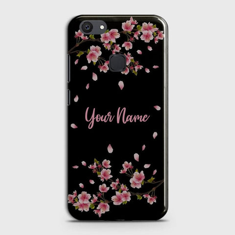 vivo V7 Plus Cover - Floral Series - Matte Finish - Snap On Hard Case with LifeTime Colors Guarantee