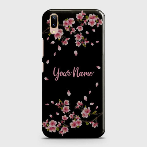 Vivo V11 Pro Cover - Floral Series - Matte Finish - Snap On Hard Case with LifeTime Colors Guarantee