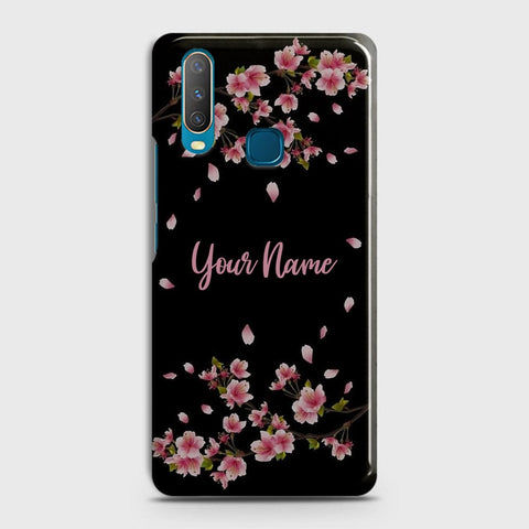 Vivo Y17 Cover - Floral Series - Matte Finish - Snap On Hard Case with LifeTime Colors Guarantee