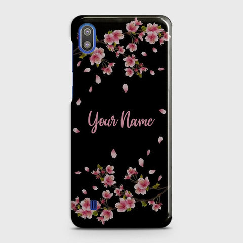 Samsung Galaxy A10 Cover - Floral Series - Matte Finish - Snap On Hard Case with LifeTime Colors Guarantee