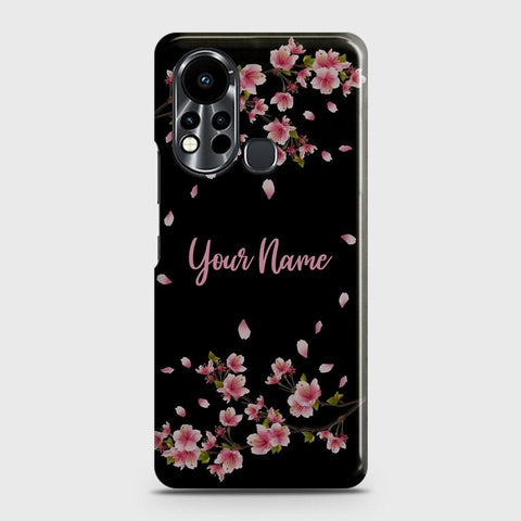 Infinix Hot 11s Cover - Floral Series - Matte Finish - Snap On Hard Case with LifeTime Colors Guarantee