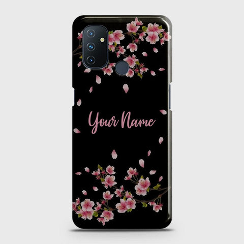 OnePlus Nord N100 Cover - Floral Series - Matte Finish - Snap On Hard Case with LifeTime Colors Guarantee