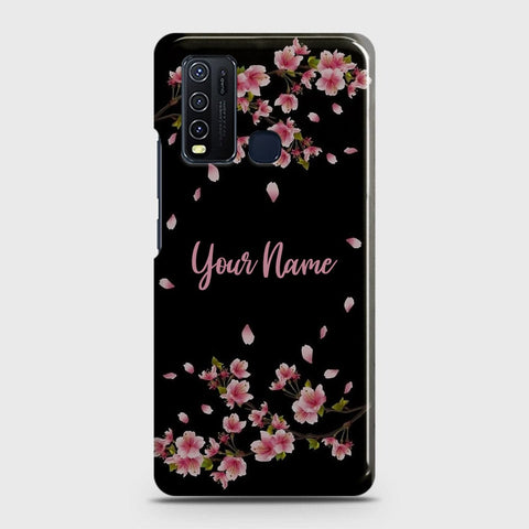 Vivo Y30  Cover - Floral Series - Matte Finish - Snap On Hard Case with LifeTime Colors Guarantee