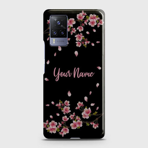 Vivo V21  Cover - Floral Series - Matte Finish - Snap On Hard Case with LifeTime Colors Guarantee