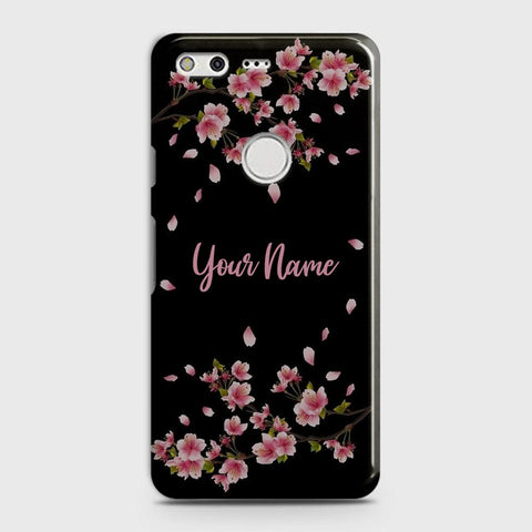 Google Pixel Cover - Floral Series - Matte Finish - Snap On Hard Case with LifeTime Colors Guarantee