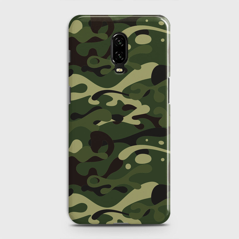 OnePlus 7  Cover - Camo Series - Forest Green Design - Matte Finish - Snap On Hard Case with LifeTime Colors Guarantee