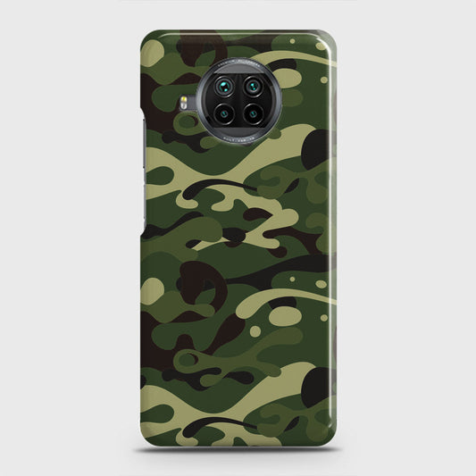 Xiaomi Mi 10T Lite Cover - Camo Series - Forest Green Design - Matte Finish - Snap On Hard Case with LifeTime Colors Guarantee