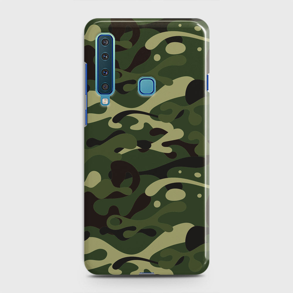 Samsung Galaxy A9s Cover - Camo Series - Forest Green Design - Matte Finish - Snap On Hard Case with LifeTime Colors Guarantee