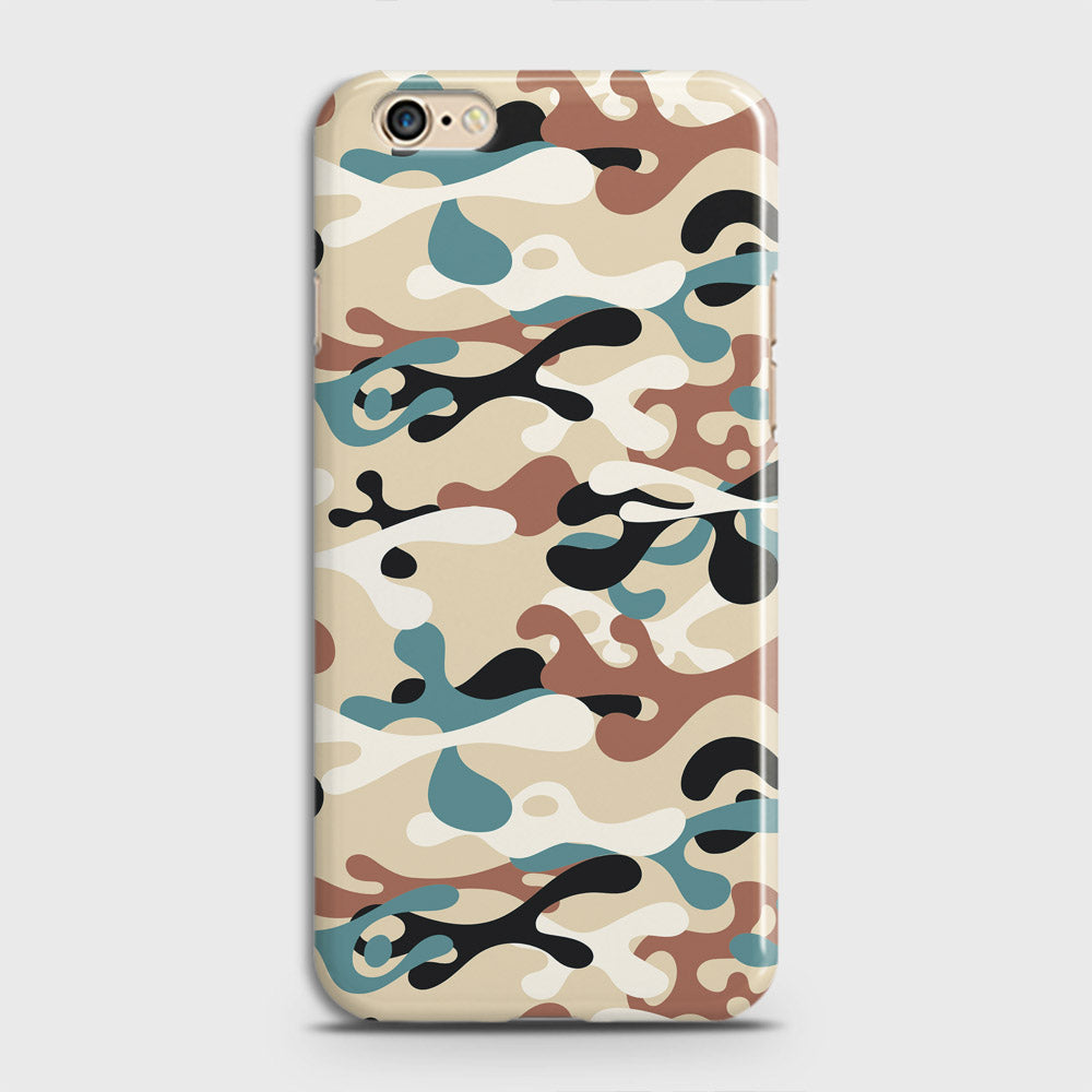 Oppo A39 Cover - Camo Series - Black & Brown Design - Matte Finish - Snap On Hard Case with LifeTime Colors Guarantee