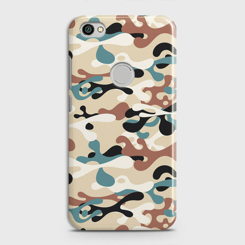 Xiaomi Redmi Note 5A  Cover - Camo Series - Black & Brown Design - Matte Finish - Snap On Hard Case with LifeTime Colors Guarantee