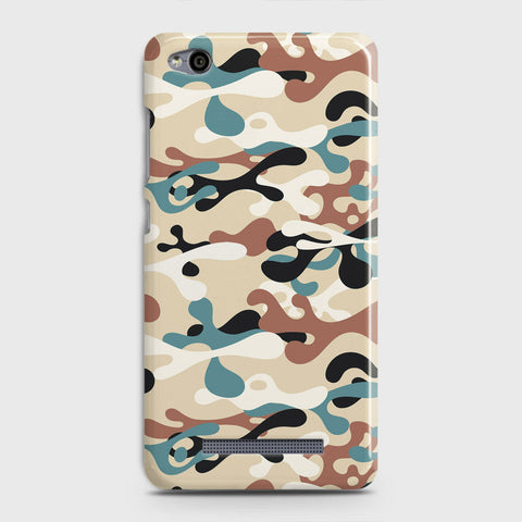 Xiaomi Redmi 4A Cover - Camo Series - Black & Brown Design - Matte Finish - Snap On Hard Case with LifeTime Colors Guarantee