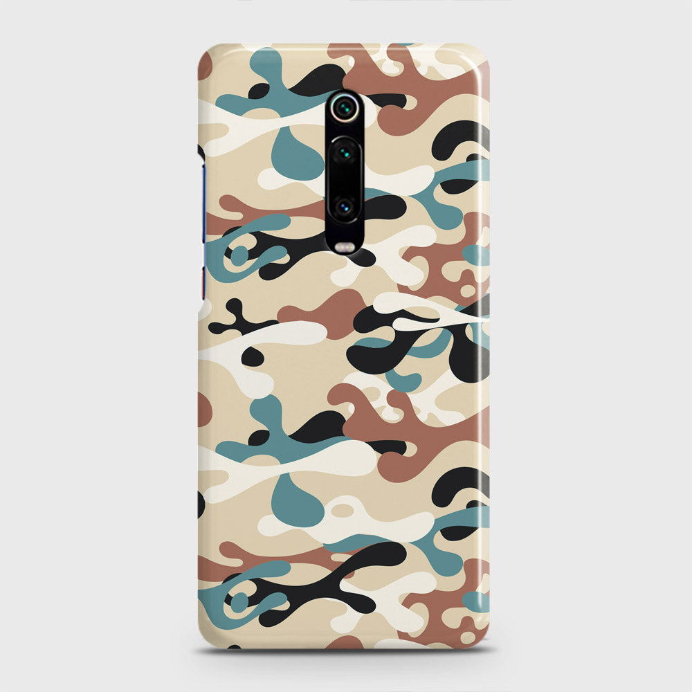 Xiaomi Redmi K20 Pro Cover - Camo Series - Black & Brown Design - Matte Finish - Snap On Hard Case with LifeTime Colors Guarantee