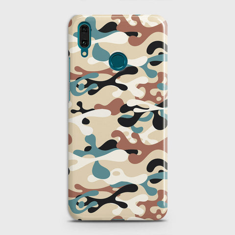 Huawei Nova 3i Cover - Camo Series - Black & Brown Design - Matte Finish - Snap On Hard Case with LifeTime Colors Guarantee