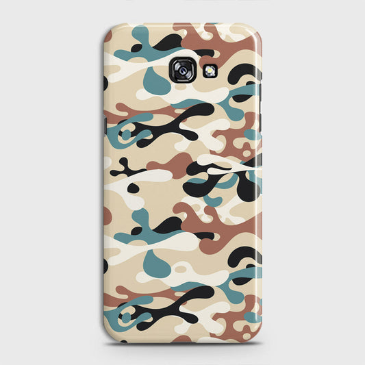 Samsung Galaxy J4 Plus Cover - Camo Series - Black & Brown Design - Matte Finish - Snap On Hard Case with LifeTime Colors Guarantee